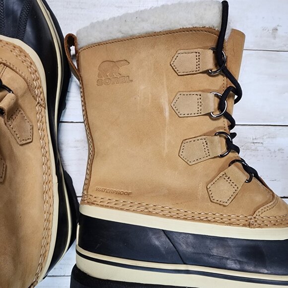SOREL Men's Caribou Waterproof Boot Sz 8 - Picture 5 of 5